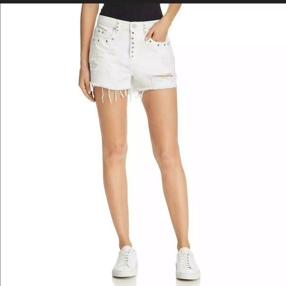 New BlankNYC White Jeans Shorts - Picture 1 of 9